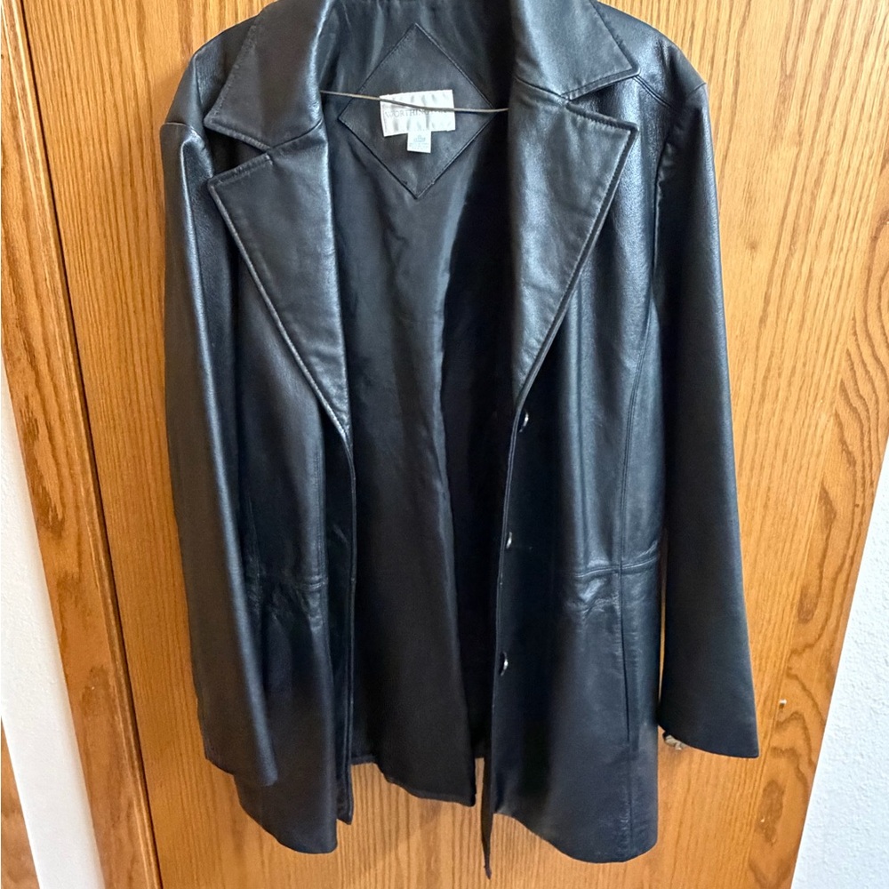 Worthington Women's Black Leather Jacket